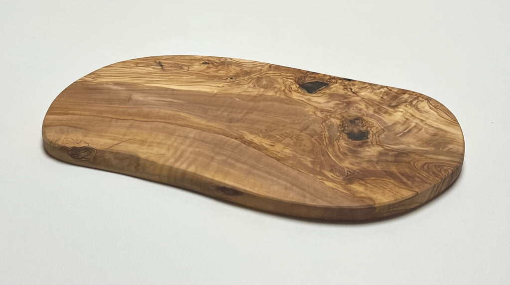 Medium Personalized Olive Wood Charcuterie Board - 17.5x8