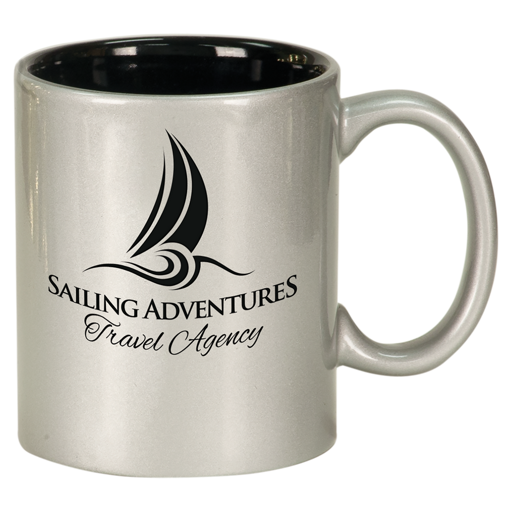 Branded 11oz Round Ceramic Mug