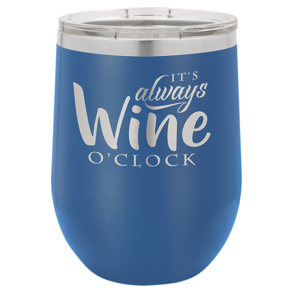 12oz insulated stemless wine tumbler