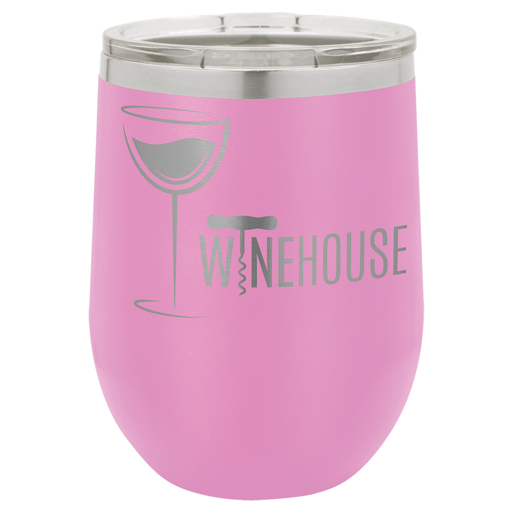 12oz insulated stemless wine tumbler