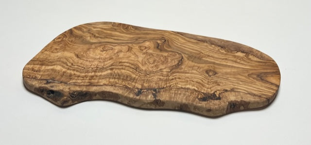 Large Personalized Olive Wood Charcuterie Board - 19.5x8